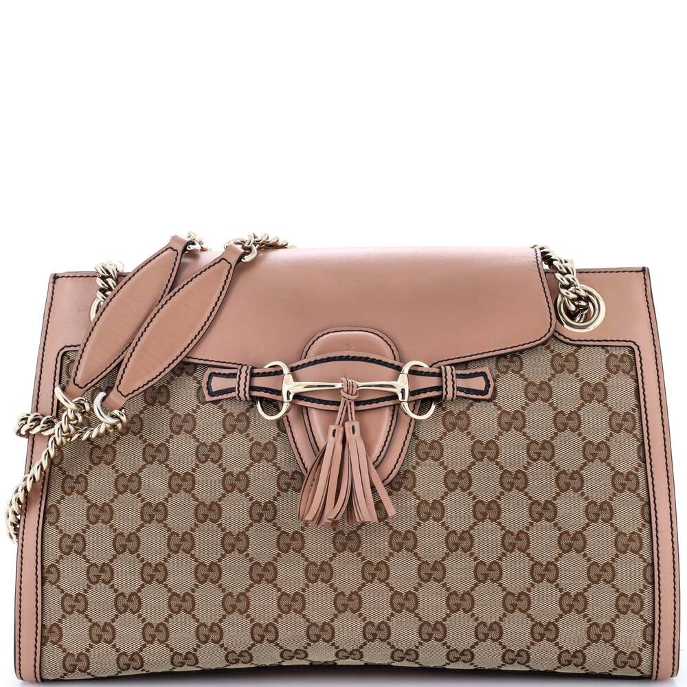 Gucci Emily Chain Flap Shoulder Bag Gg #320804G97B